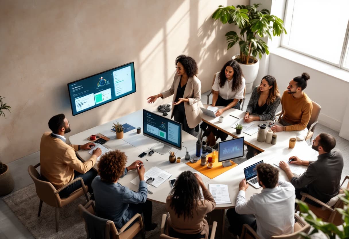 Team strategy session